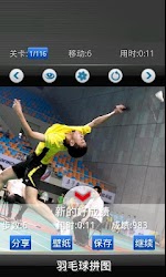 Badminton game: FREE