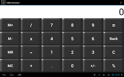 Tablet Calculator Free poster 3