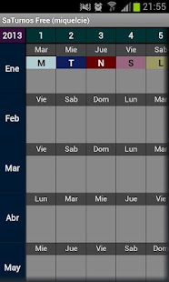 Lastest SaTurnos Free Calendar APK