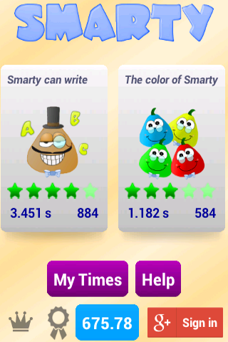 Smarty the cousin of Pou