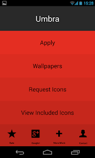 Umbra - Icon Pack - screenshot thumbnail