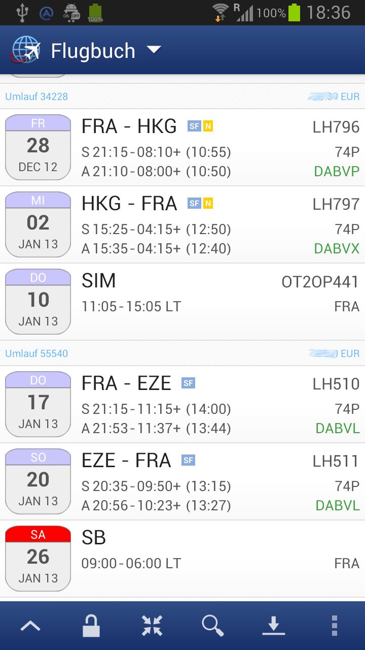 Android application Flitebook screenshort