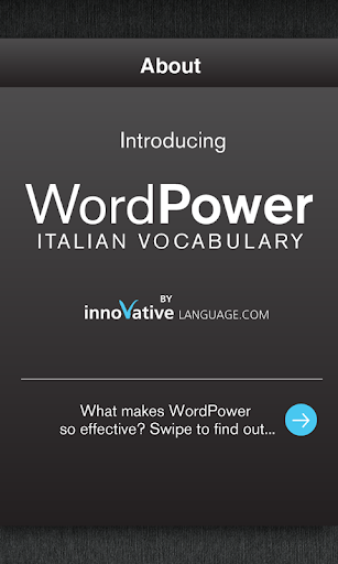 Learn Italian WordPower