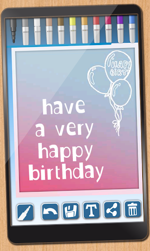 Design birthday cards