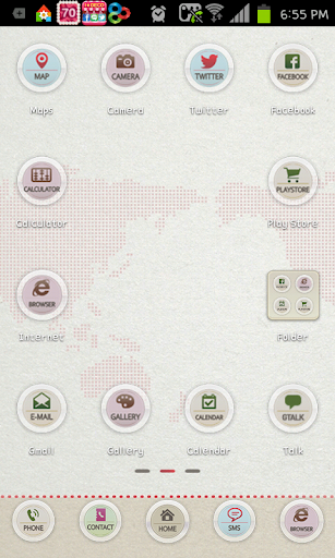 Simplecase go launcher theme