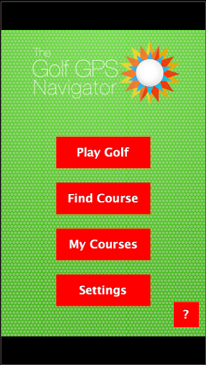 Golf GPS Navigator