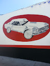 Mustang Mural