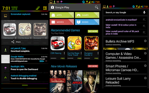 CM 11/10.2 THEME NEON COLORS - screenshot thumbnail