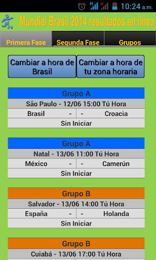 Mundial Brasil 2014 en linea