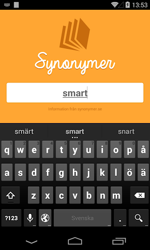 Synonymer - Sök synonym snabbt