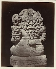 Rear View of Ganesha with the Face of a Monster