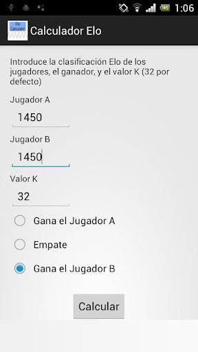 Calculador Elo