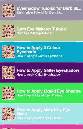 【免費書籍App】Eye Makeup Tutorials-APP點子