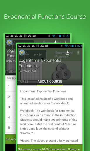 Exponential Functions Course