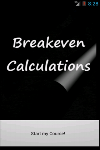 Breakeven Calculation