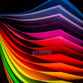 Color waves by Larry Kaasa - Abstract Patterns