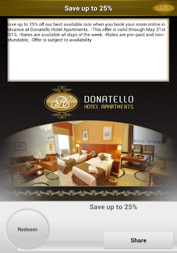 【免費商業App】Donatello Hotel Dubai-APP點子