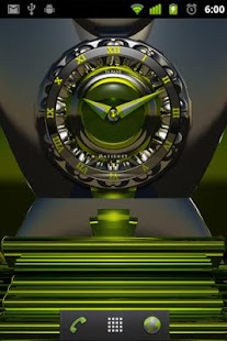 Massenet ALARM Clock Widget - náhled