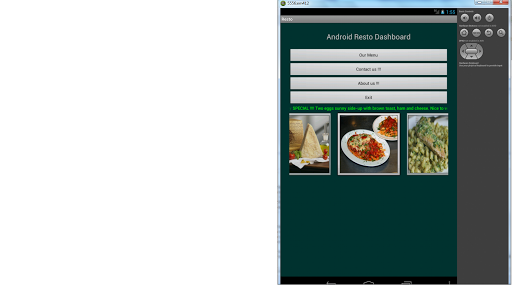 Generic Android Restaurant APP