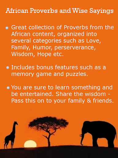 Africa Proverbs Wise Sayings