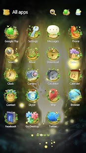 Lastest Fairy Carol GO Launcher Theme APK for Android