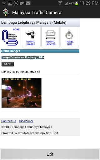 Malaysia Traffic Camera