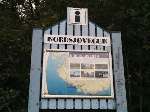Nordsjøveien Sokndal Info Sign