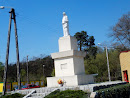 Pomnik matki boskiej w Pomiechowku