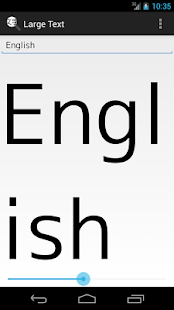 Lastest Large Text APK