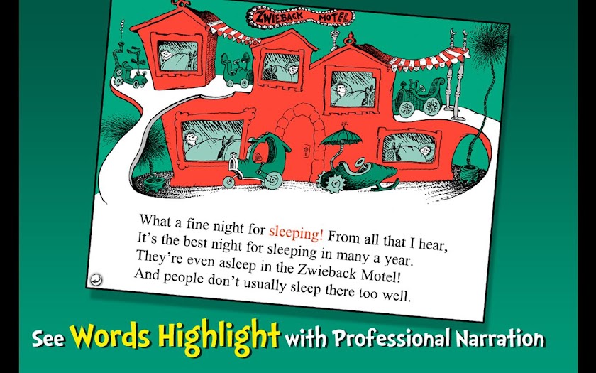 Dr. Seusss Sleep Book Screen 2