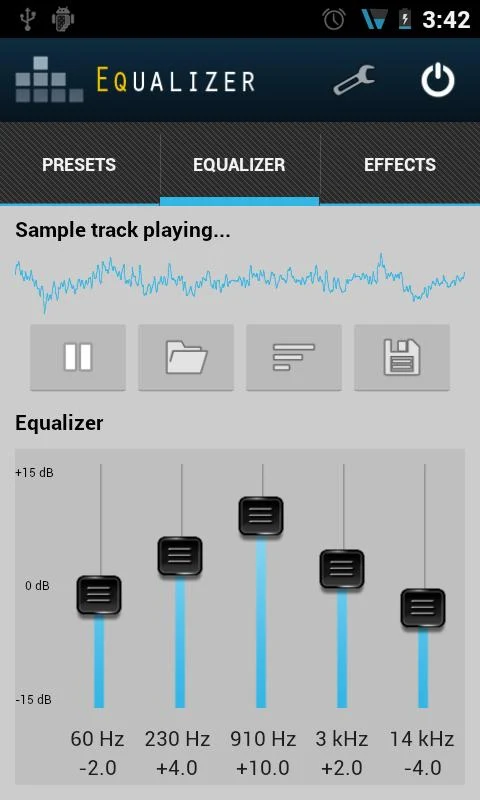Equalizer - screenshot