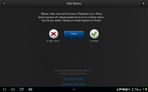 UEI Quickset Services SDK