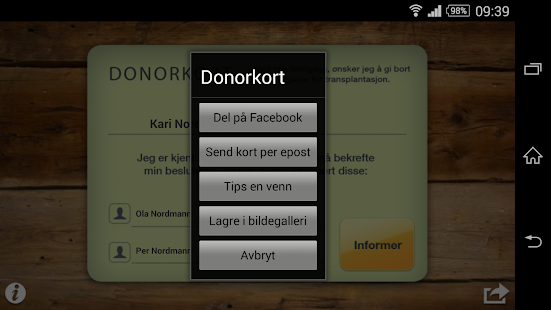 How to get Donorkort patch 2.0.1 apk for android