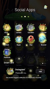 Free Fairy Carol GO Launcher Theme APK for PC