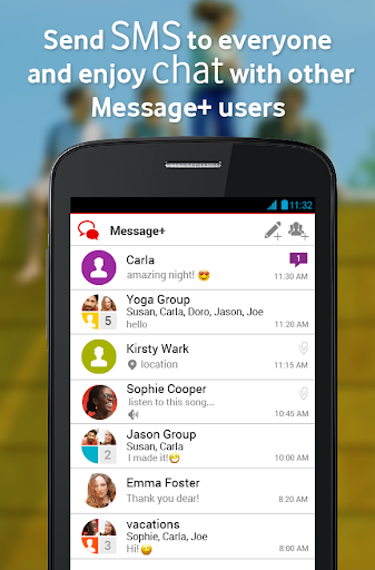 Vodafone Message+ - SMS Chat