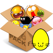 Emoticons pack, Egg yellow  Icon