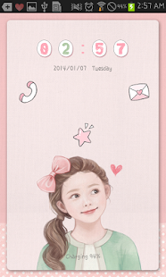 How to download Little Girl go locker theme 1.00 unlimited apk for android