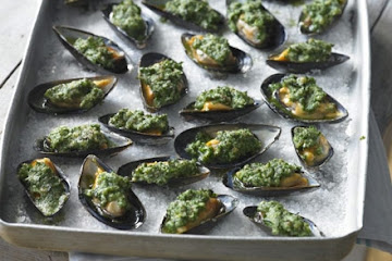 Stuffed mussels