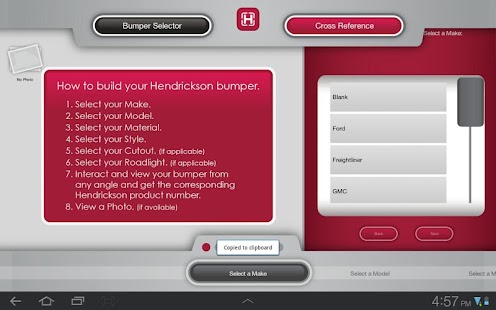 Truck Bumpers Tablet Screenshots 1