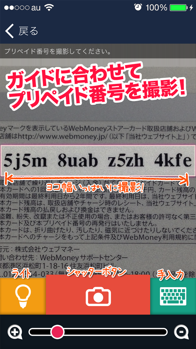 WebMoneyカードケース Screen 4