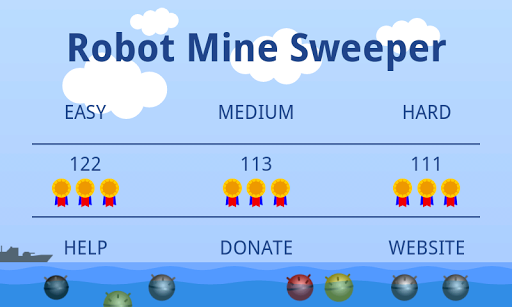 Robot Mine Sweeper