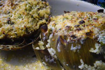 Couscous-stuffed Artichokes