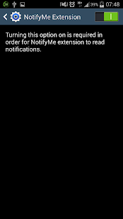 Lastest NotifyMe smart extension APK for Android