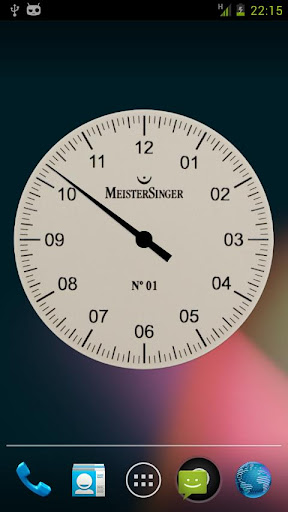 MeisterSinger Clock Widget