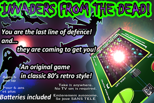 Android application LCD Walking Dead Invaders! screenshort