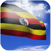 3D Uganda Flag 3.2.1 Icon