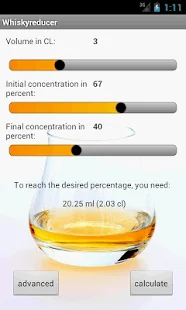 Whisky reducer