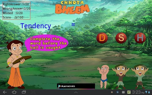 Quick Word Game with Bheem - náhled