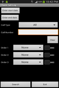 Check Call Log Ad - náhled