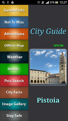 Pistoia Offline Map Guide